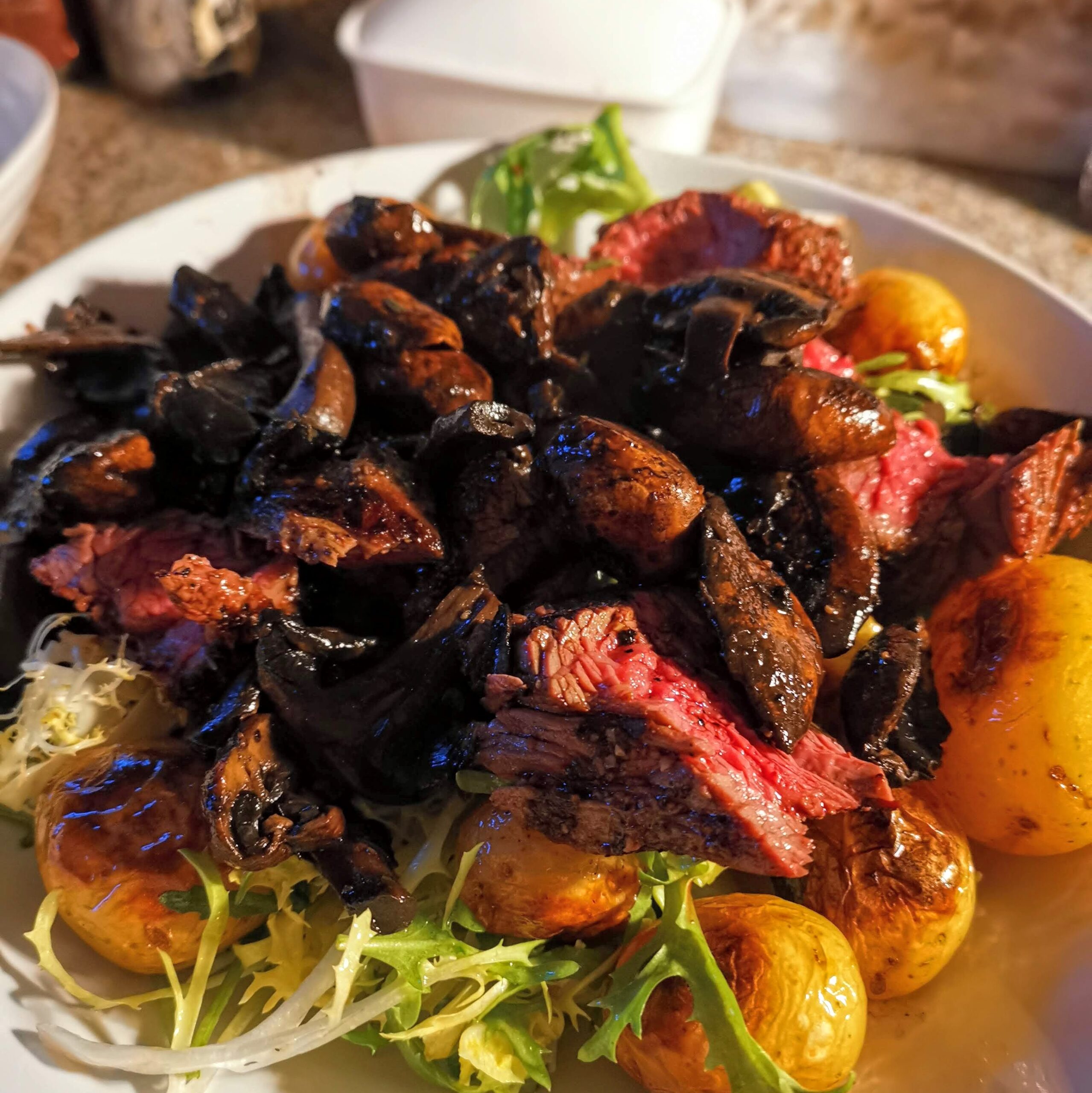 Steak & Potato Salad